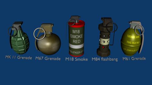 Grenade Pack (textured) preview image